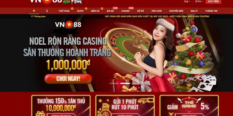 Các hạng mục game nổi bật tại thiên đường cá cược VN88