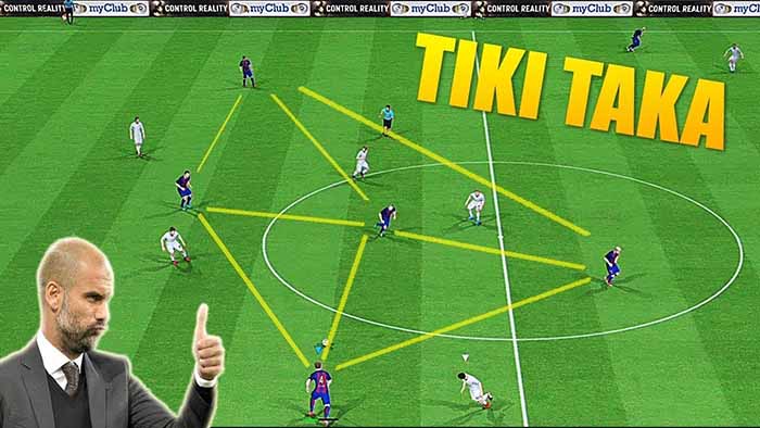 Cùng Vebotv hiểu rõ chiến thuật Tiki Taka