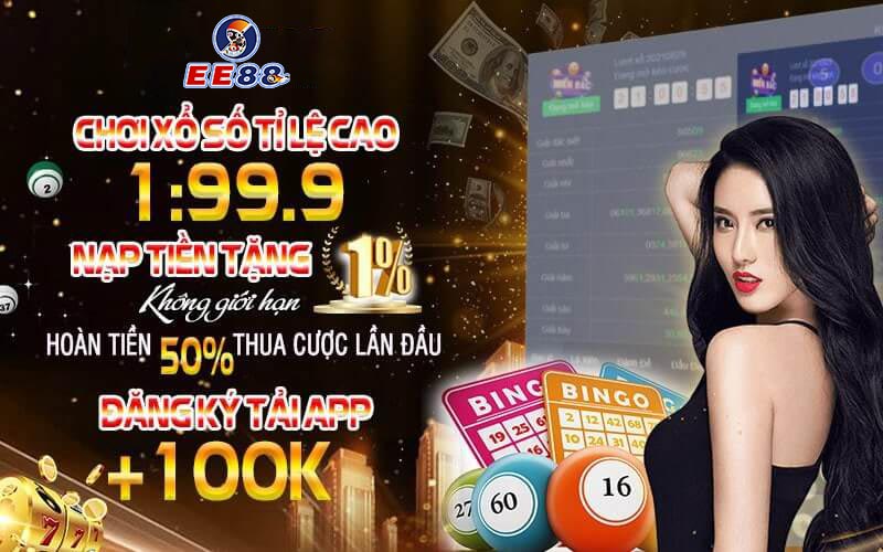 Chơi Xổ Số, Lô Đề EE88 nhacaiee88.in uy tín trả thưởng nhanh