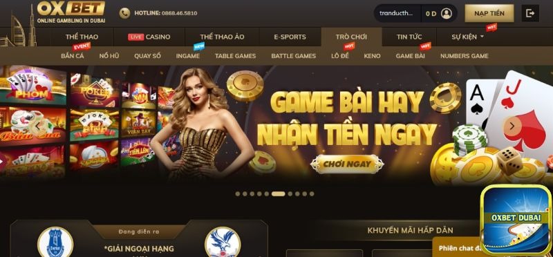 OXBET mang đến một làn gió mới cho thị trường cá cược