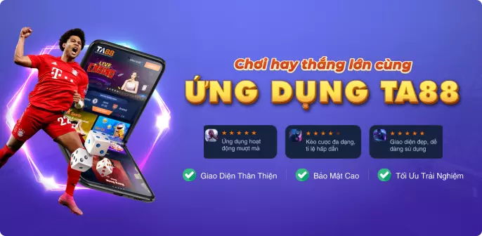 App TA88 được nhiều cược thủ yêu thích tải về máy. 