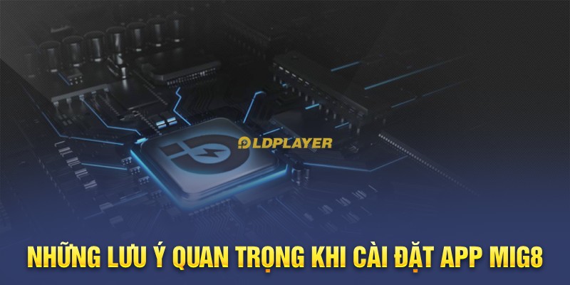 Những lưu ý quan trọng khi cài đặt app Mig8