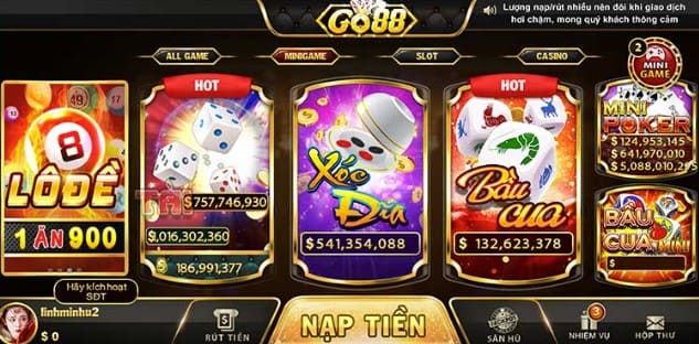 Nhà Cái Go88 Một Địa Chỉ Tốt Nhất Cho Các Game Thủ