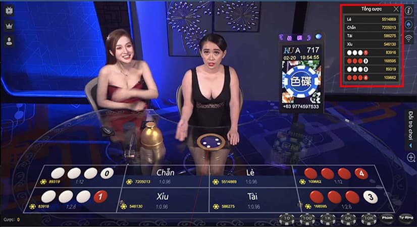 Không thể hack game khi đang live casino trực tiếp 