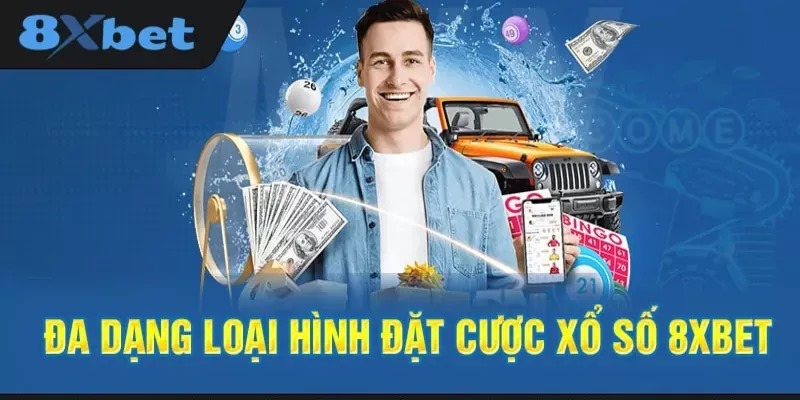 Xổ số 8XBet là một trong những hạng mục giải trí 