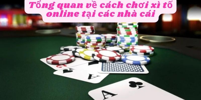 Tổng quan về cách chơi xì tố online tại các nhà cái