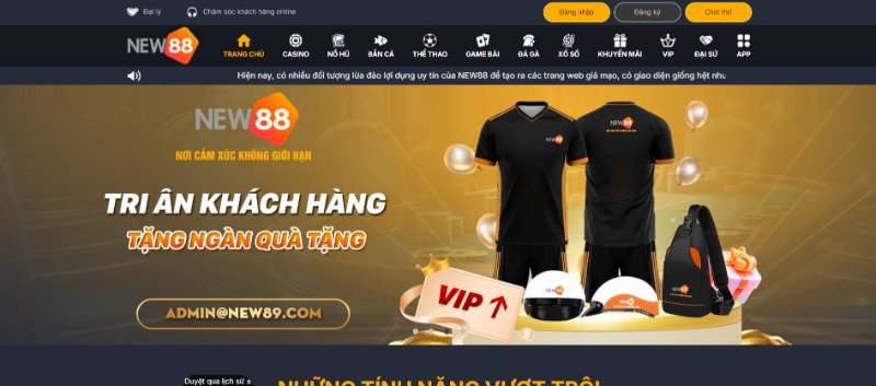 New88 có gì mới hơn so với trước đây?