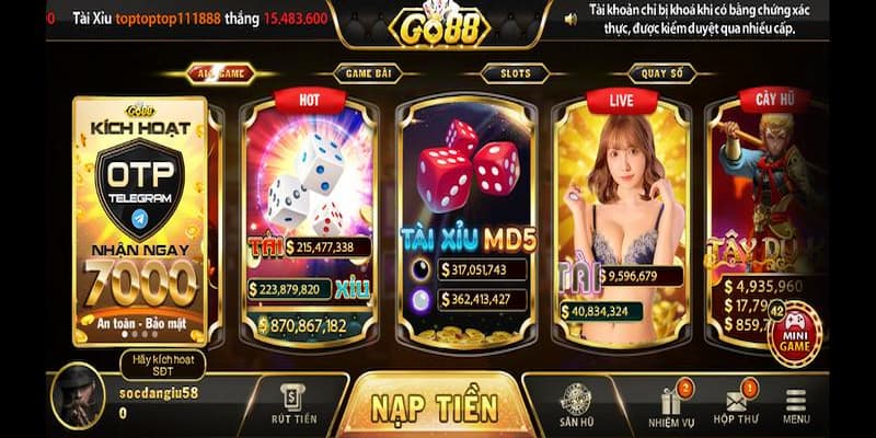 Giới thiệu chi tiết nhất về cổng game go88