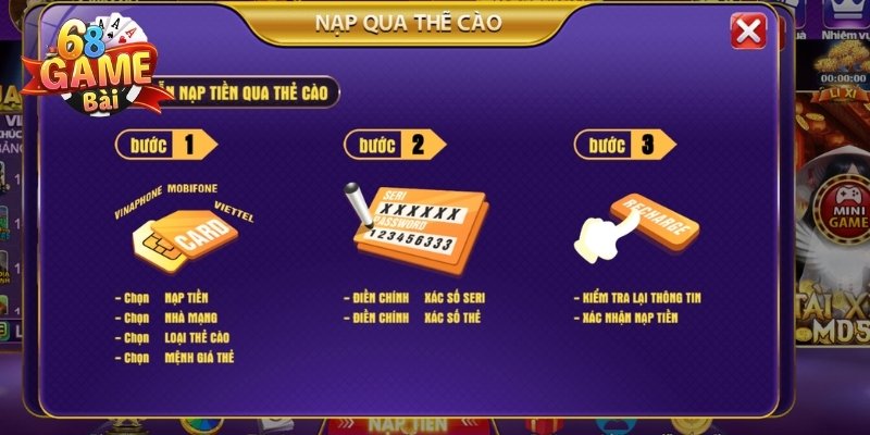 Những điểm lưu ý để thực hiện nạp tiền luôn thành công